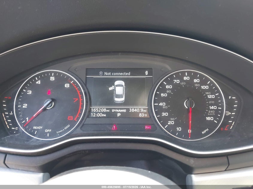 2017 AUDI A4 auction photo 7