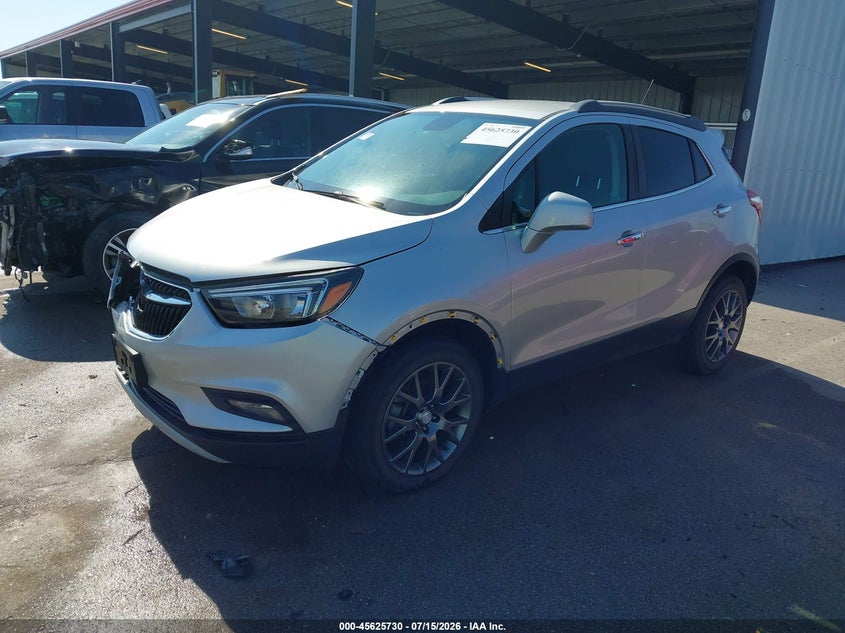 Vin: kl4cj2sb6lb014301, lot: 46124197, buick encore awd sport touring 20202