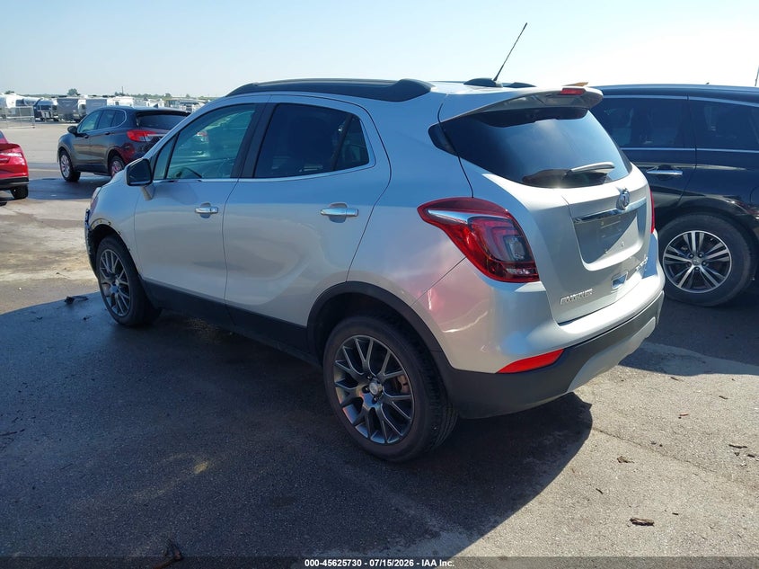 Vin: kl4cj2sb6lb014301, lot: 46124197, buick encore awd sport touring 20203