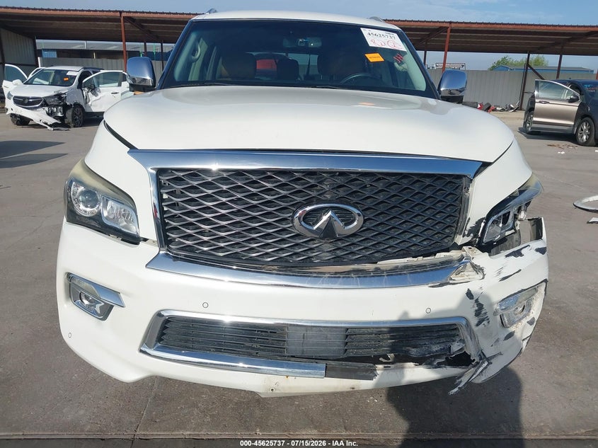 2016 Infiniti Qx80 VIN: JN8AZ2ND3G9800299 Lot: 45625737