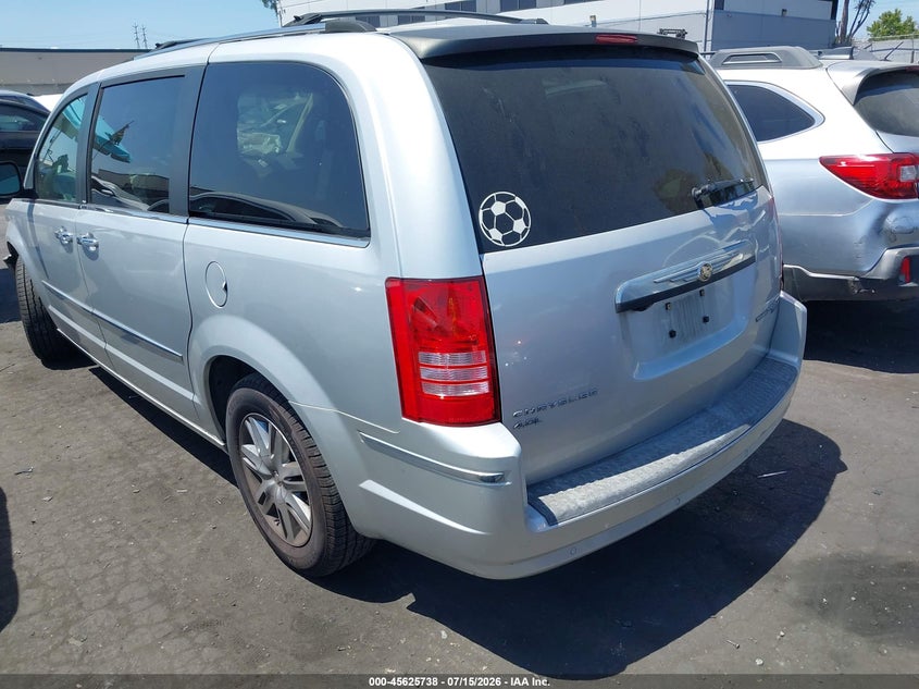 Vin: 2a4rr7dx9ar404624, lot: 46124205, chrysler town & country new limited 20103