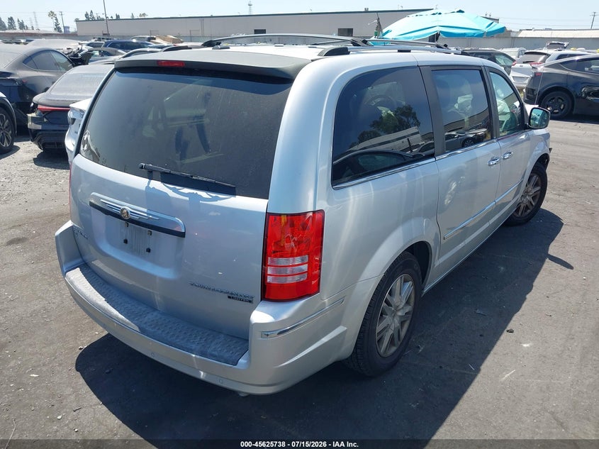 Vin: 2a4rr7dx9ar404624, lot: 46124205, chrysler town & country new limited 20104