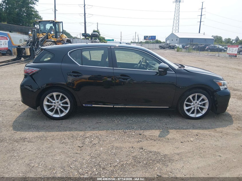 2012 Lexus Ct 200H Premium VIN: JTHKD5BH4C2080326 Lot: 45625740