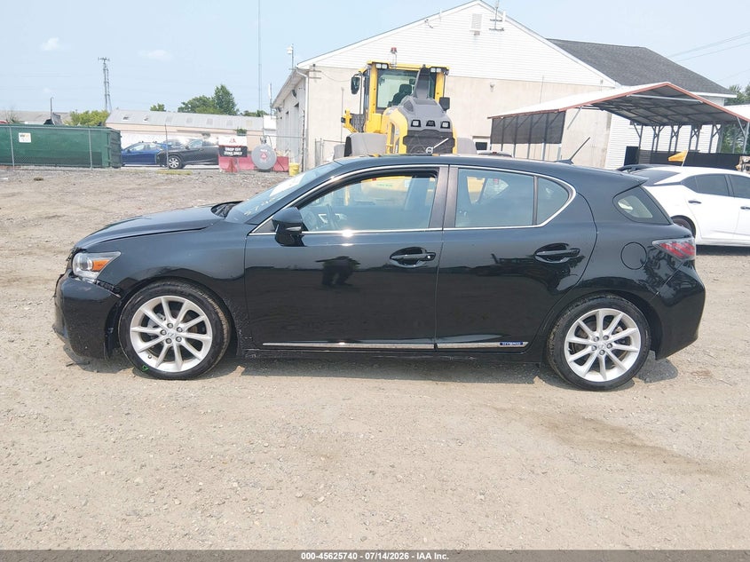 2012 Lexus Ct 200H Premium VIN: JTHKD5BH4C2080326 Lot: 45625740