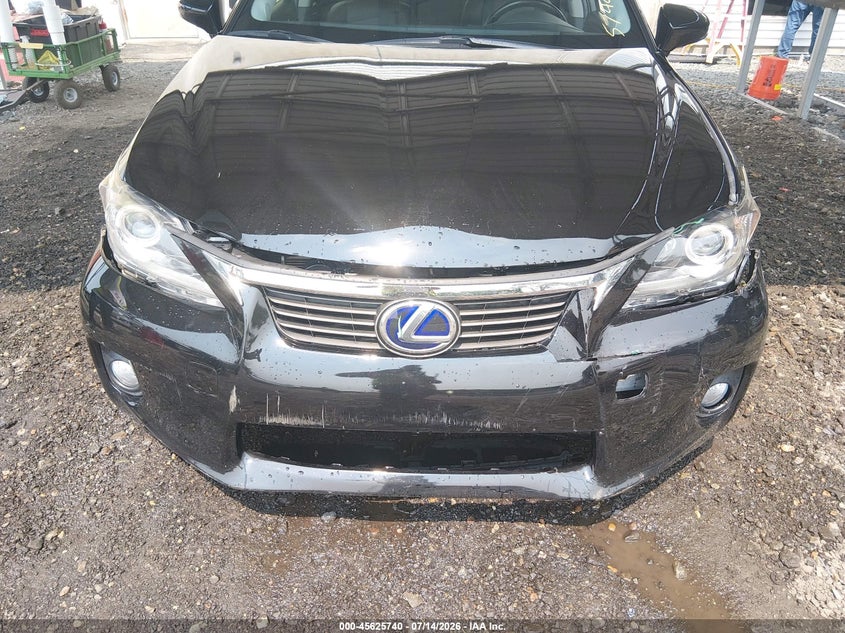 2012 Lexus Ct 200H Premium VIN: JTHKD5BH4C2080326 Lot: 45625740