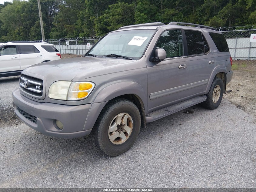5TDZT38A41S018156 2001 Toyota Sequoia Limited V8 photo 1