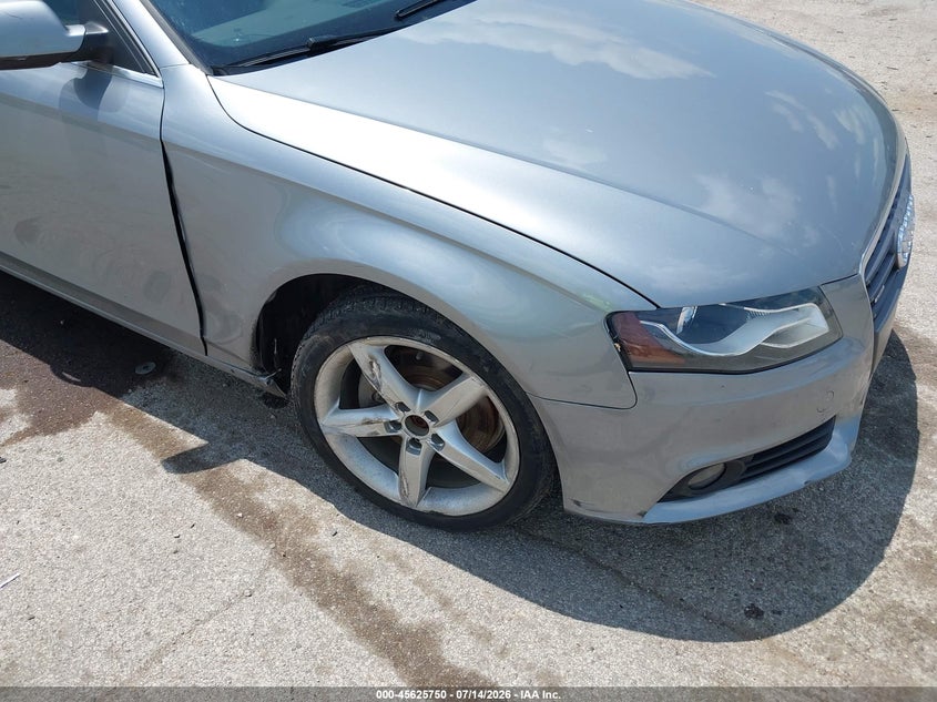 2011 Audi A4 2.0T Premium VIN: WAUKFAFL2BN034751 Lot: 45625750