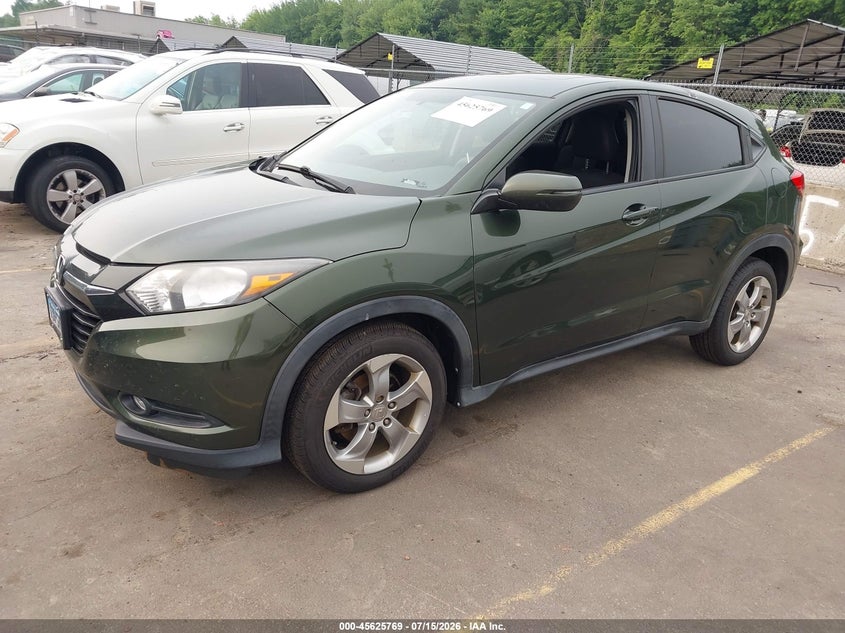 2016 Honda HR-V, Звичайний знос, IAAI, VIN 3CZRU6H57GM761222 — фото 2