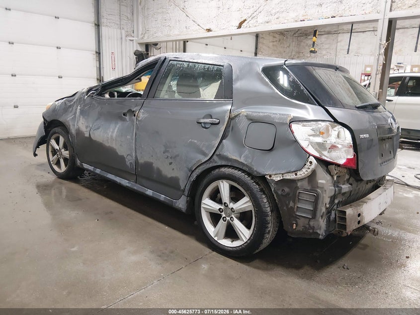 Vin: 2t1le4ee8ac015122, lot: 46124239, toyota matrix s 20103