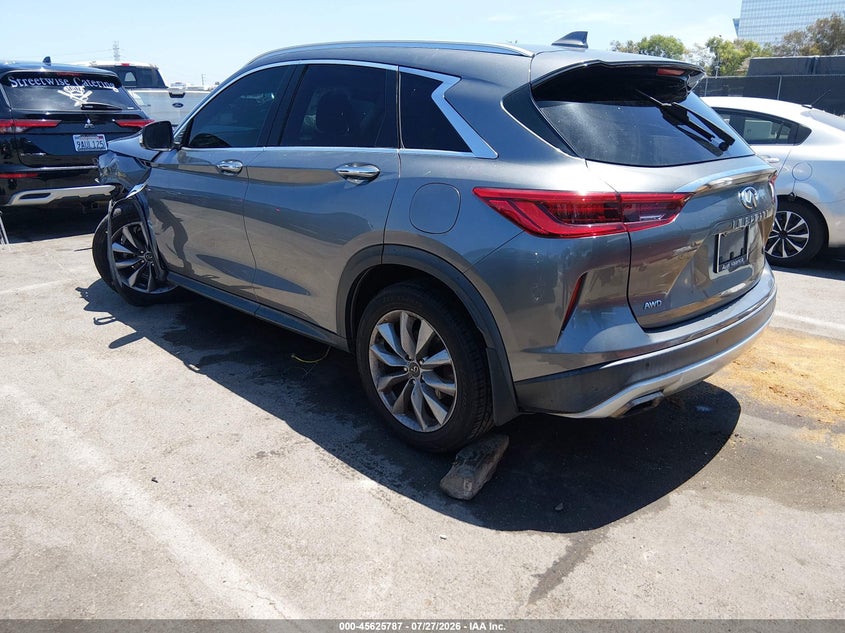 Vin: 3pcaj5bb0mf117940, lot: 46124253, infiniti qx50 luxe awd 20213