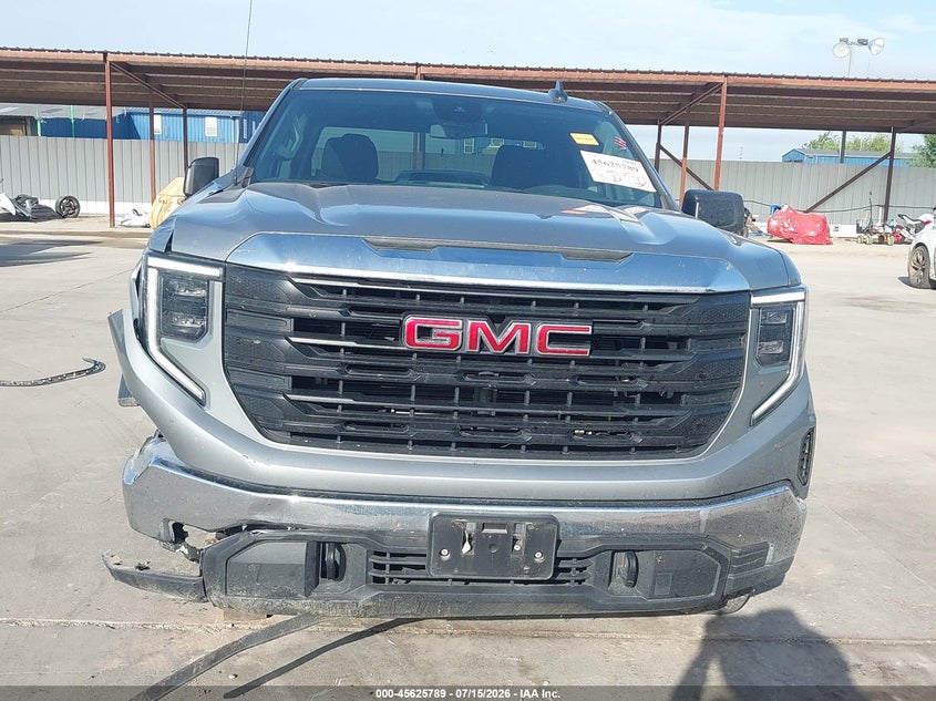 2025 GMC Sierra 1500 2Wd Standard Box Pro VIN: 1GTRHAEK3SZ134743 Lot: 45625789