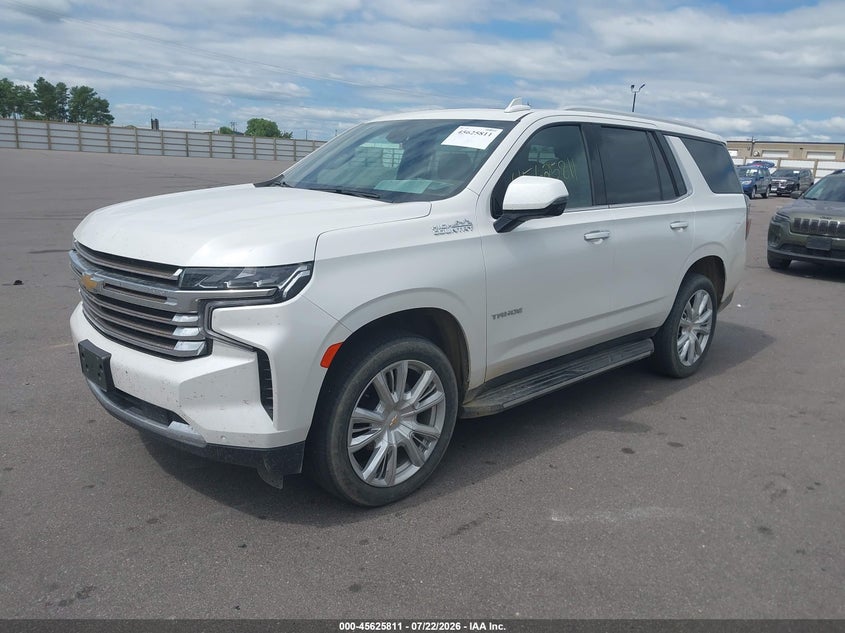 Vin: 1gnsktkl5nr279676, lot: 46124277, chevrolet tahoe 4wd high country 20222