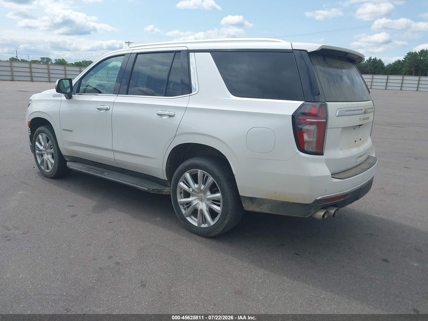 Vin: 1gnsktkl5nr279676, lot: 46124277, chevrolet tahoe 4wd high country 20223