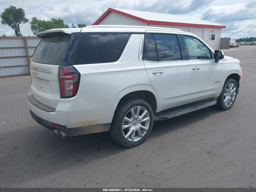 Vin: 1gnsktkl5nr279676, lot: 46124277, chevrolet tahoe 4wd high country 20224