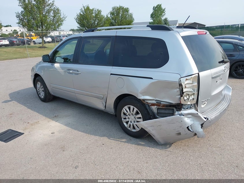 Vin: kndmg4c72b6406665, lot: 46124298, kia sedona lx 20113