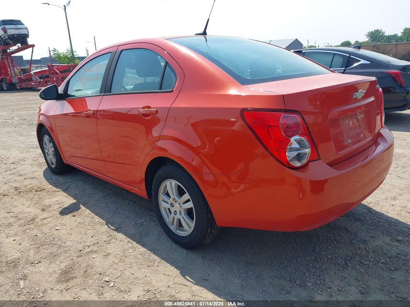 Vin: 1g1ja5sh4c4140348, lot: 46124307, chevrolet sonic 2ls 20123