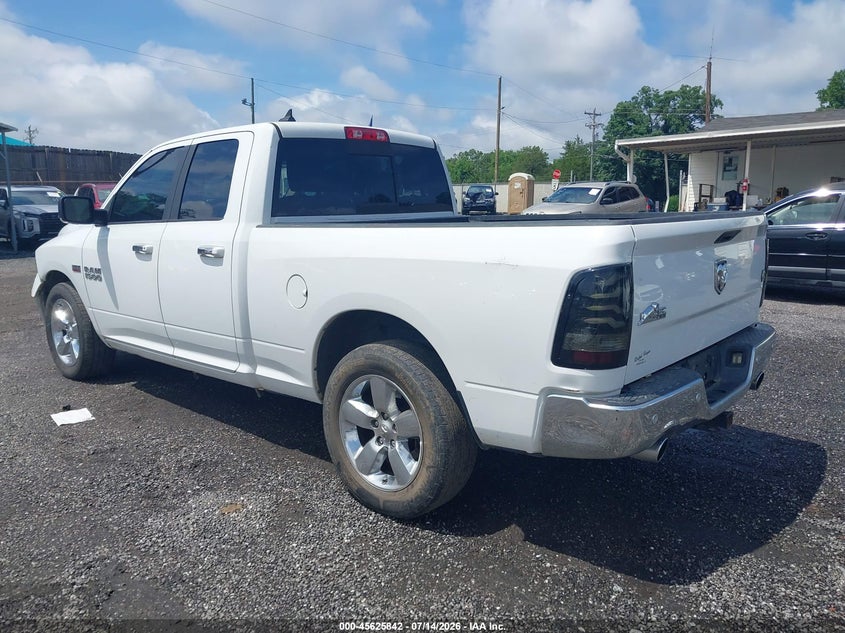 Vin: 1c6rr6gt6hs676301, lot: 46124308, ram 1500 big horn  4x2 6'4 box 20173