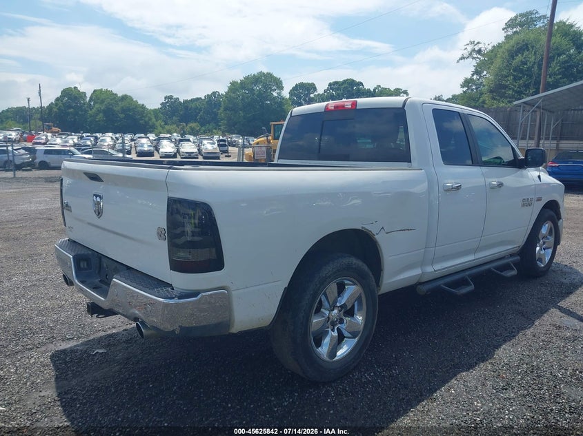 Vin: 1c6rr6gt6hs676301, lot: 46124308, ram 1500 big horn  4x2 6'4 box 20174