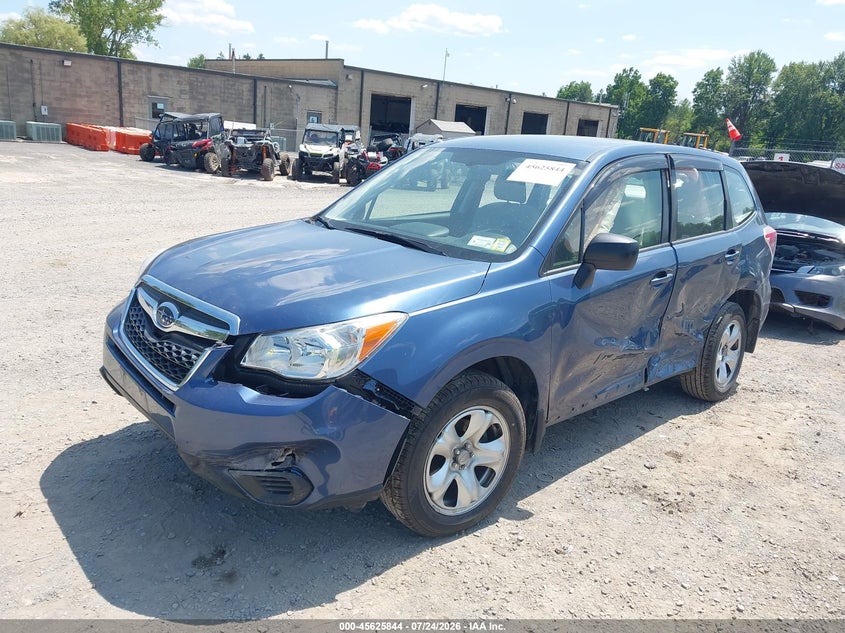 Vin: jf2sjaac6eg410998, lot: 46124310, subaru forester 2.5i 20142