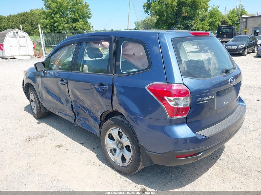 Vin: jf2sjaac6eg410998, lot: 46124310, subaru forester 2.5i 20143