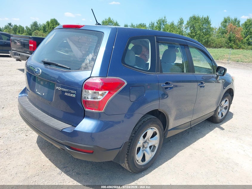 Vin: jf2sjaac6eg410998, lot: 46124310, subaru forester 2.5i 20144