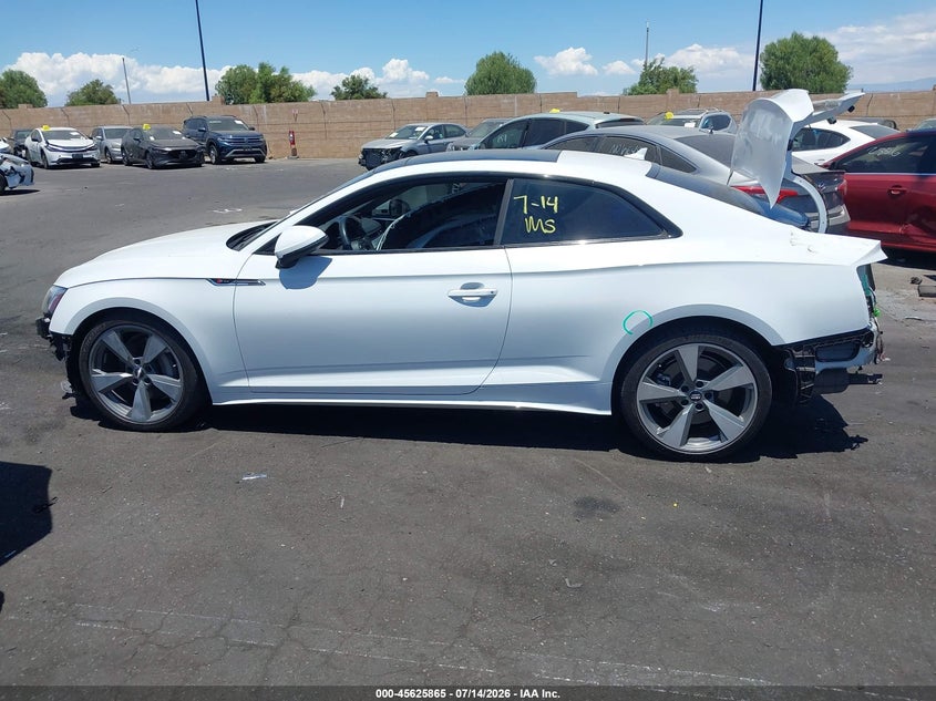 2020 Audi A5 Premium Plus 45 Tfsi Quattro S Tronic VIN: WAUTNAF54LA006046 Lot: 45625865