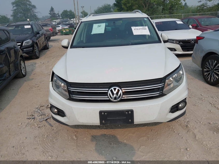 2015 Volkswagen Tiguan Sel VIN: WVGBV7AX3FW509788 Lot: 45625900