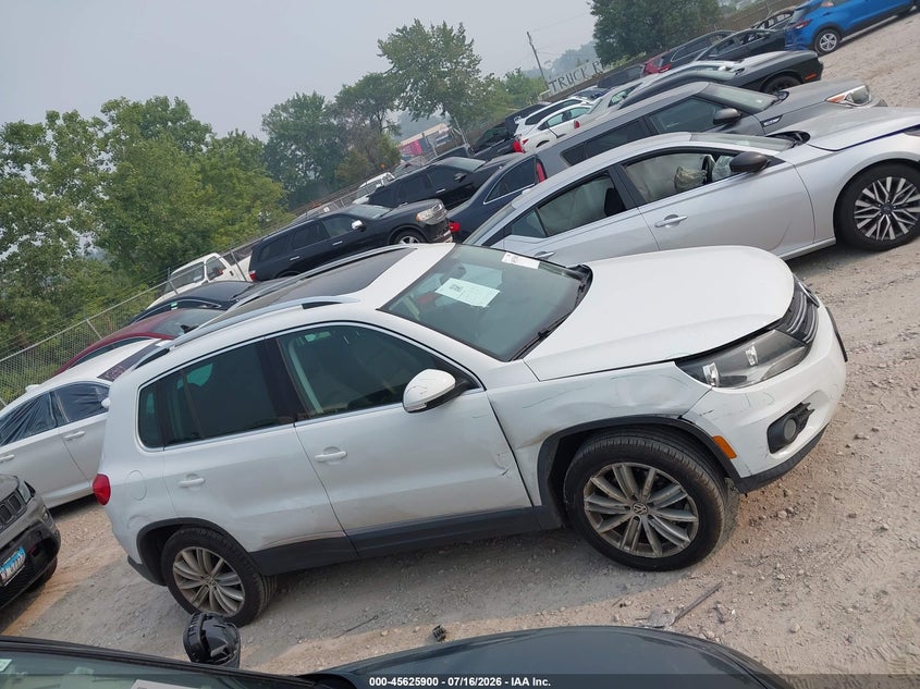 2015 Volkswagen Tiguan Sel VIN: WVGBV7AX3FW509788 Lot: 45625900