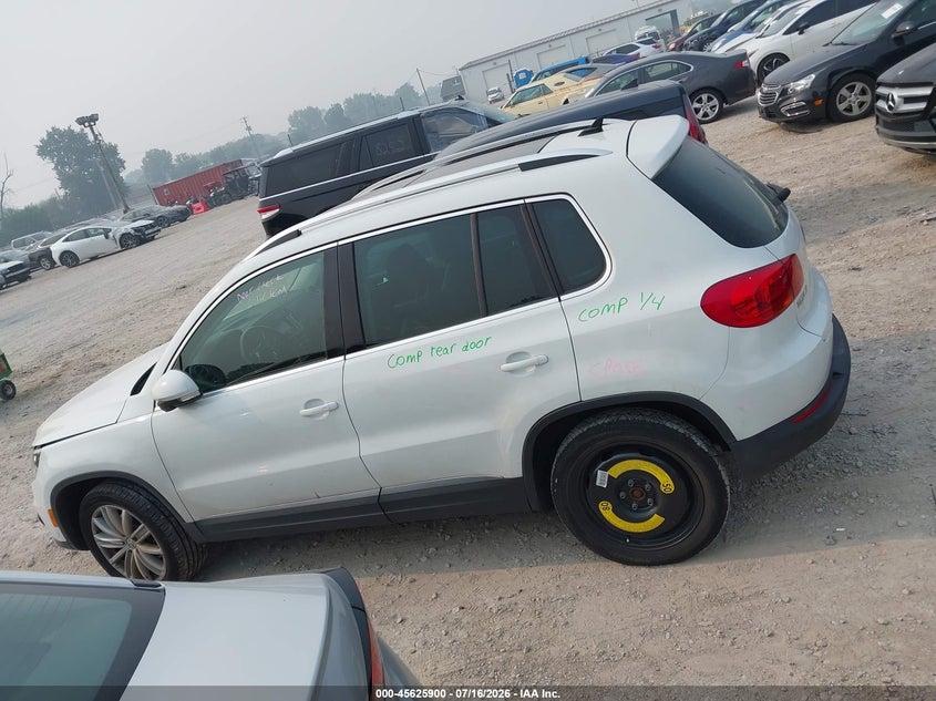 2015 Volkswagen Tiguan Sel VIN: WVGBV7AX3FW509788 Lot: 45625900