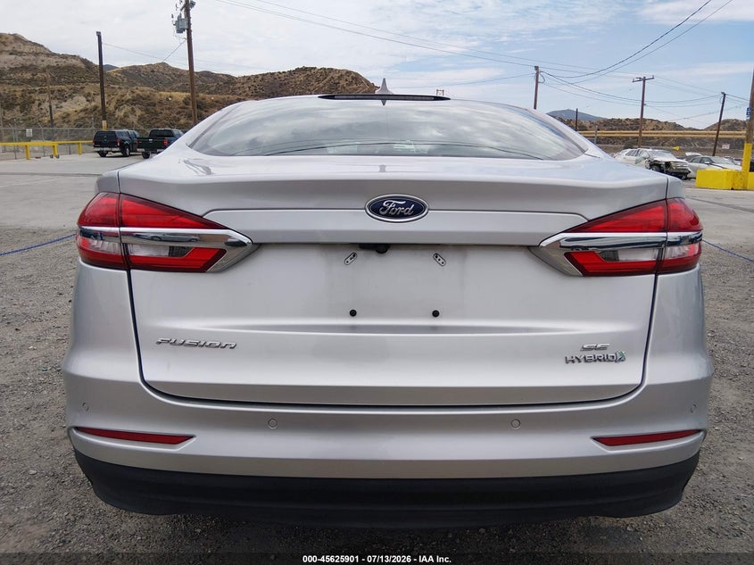 2019 FORD FUSION SEDAN 2.0L I-4 DOHC, VVT, 141HP