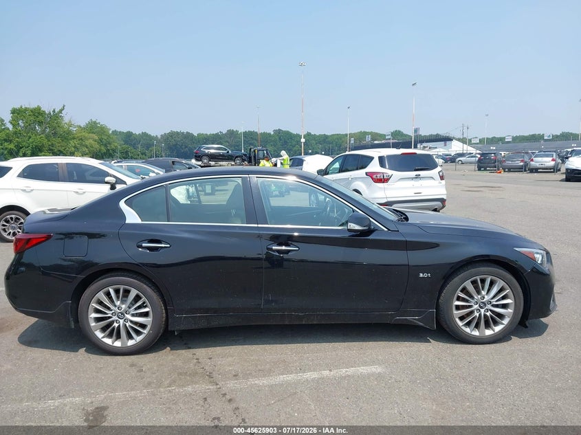 2019 Infiniti Q50 3.0T Luxe VIN: JN1EV7AR5KM553223 Lot: 45625903