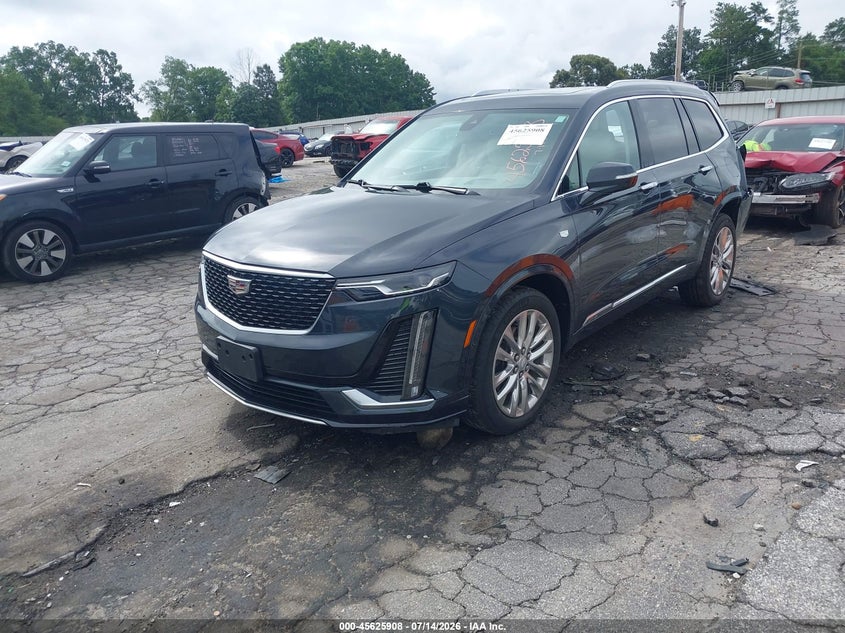 Vin: 1gykpdrs1mz134463, lot: 46124374, cadillac xt6 awd premium luxury 20212