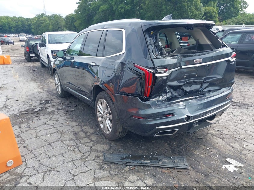 Vin: 1gykpdrs1mz134463, lot: 46124374, cadillac xt6 awd premium luxury 20213