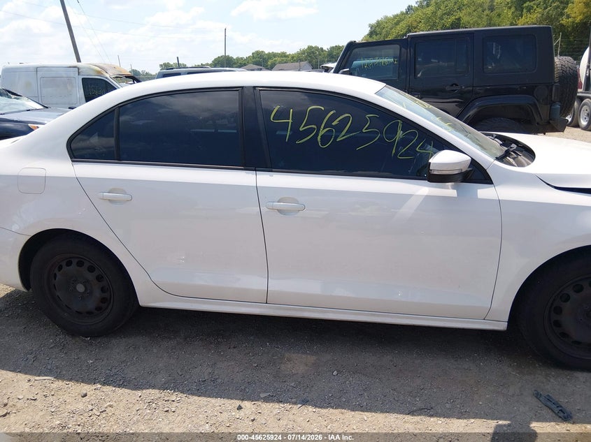 2012 Volkswagen Jetta 2.5L Se VIN: 3VWDP7AJ1CM372099 Lot: 45625924
