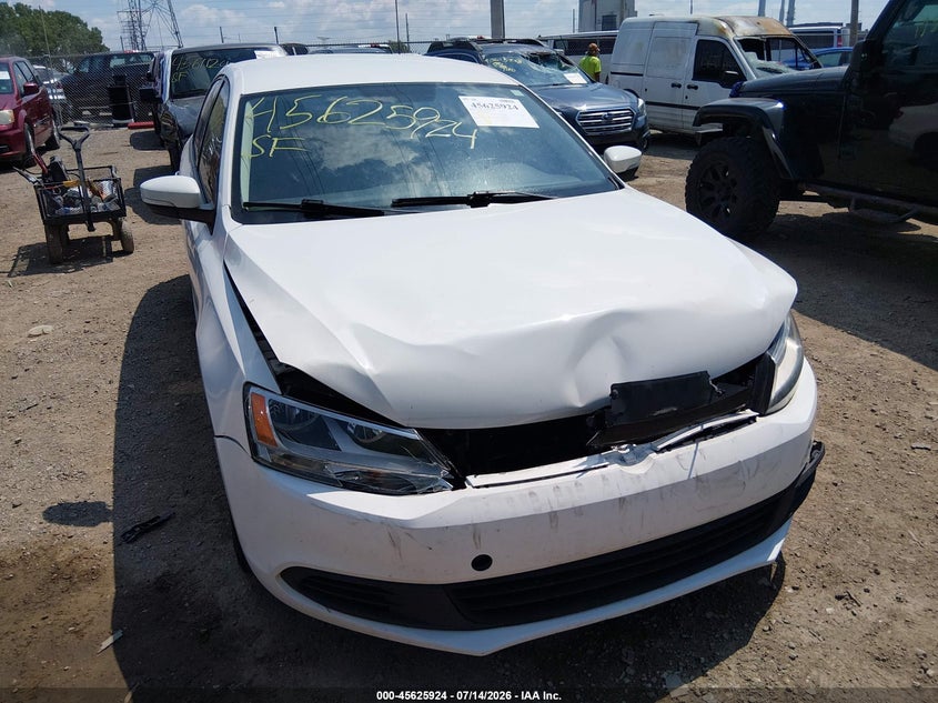 2012 Volkswagen Jetta 2.5L Se VIN: 3VWDP7AJ1CM372099 Lot: 45625924