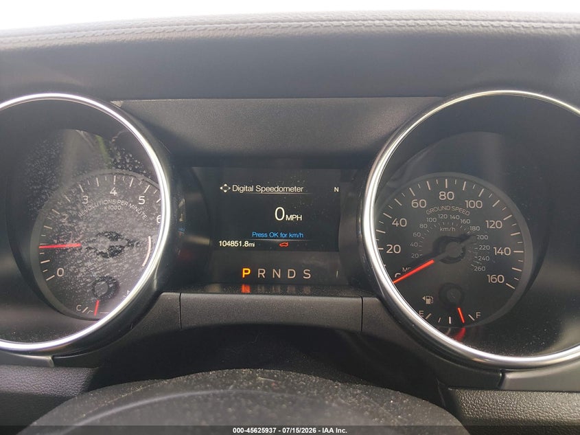 2020 FORD MUSTANG auction photo 7