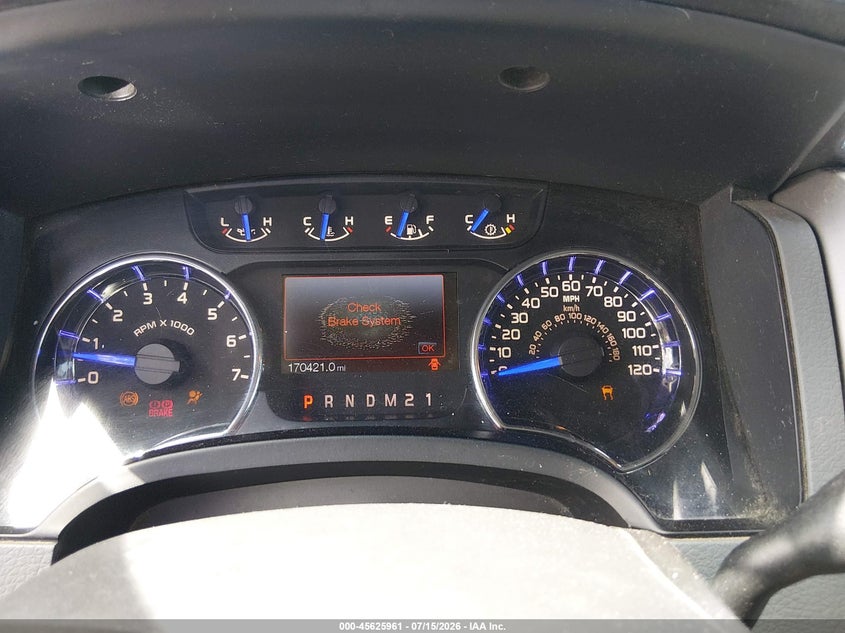 2013 FORD F-150 TRUCK 3.7L V-6 DOHC, VVT, 302HP