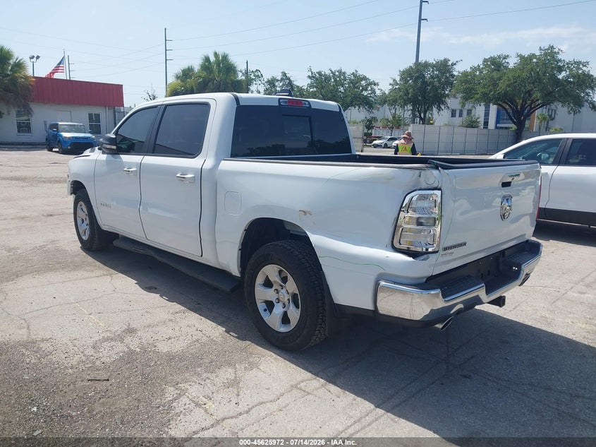 Vin: 1c6rreft1ln372716, lot: 46124438, ram 1500 big horn  4x2 5'7 box 20203