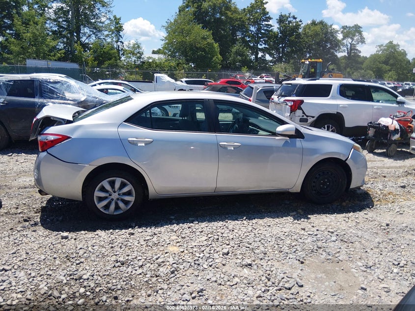 2016 Toyota Corolla Le VIN: 2T1BURHE8GC646422 Lot: 45625973