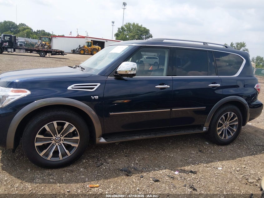 2019 Nissan Armada Sl VIN: JN8AY2NC8K9581746 Lot: 45625981