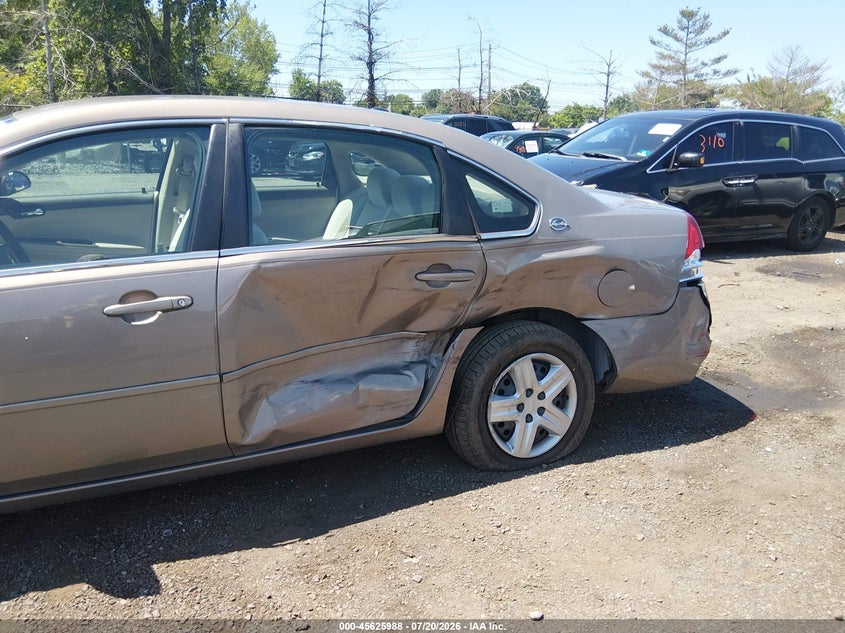 2006 Chevrolet Impala Lt VIN: 2G1WT58K469279903 Lot: 45625988