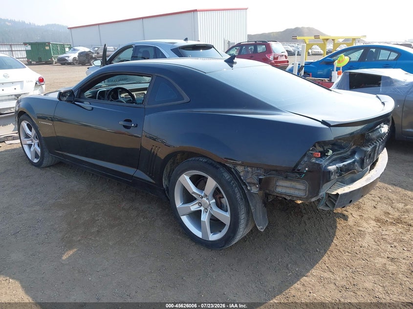 Vin: 2g1fc1ed9b9183838, lot: 46124472, chevrolet camaro 2lt 20113