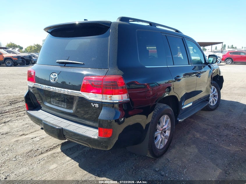 Vin: jtmcy7aj6k4083323, lot: 46124475, toyota land cruiser v8 20194