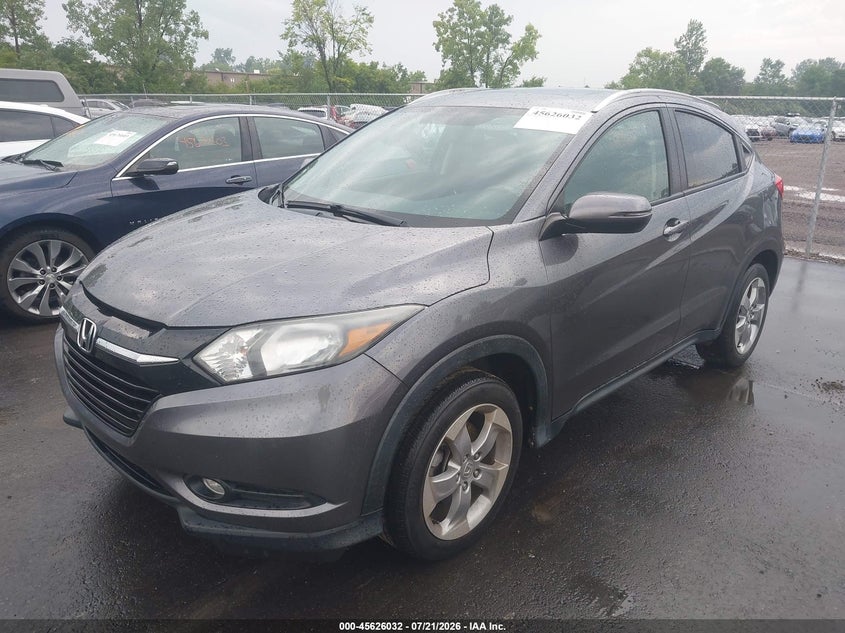 2017 Honda HR-V, Лівий бік, IAAI, VIN 3CZRU6H79HM728113 — фото 2