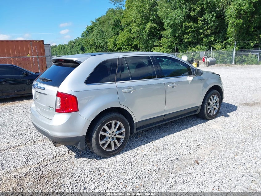 Vin: 2fmdk3k93cba35851, lot: 46124516, ford edge limited 20124