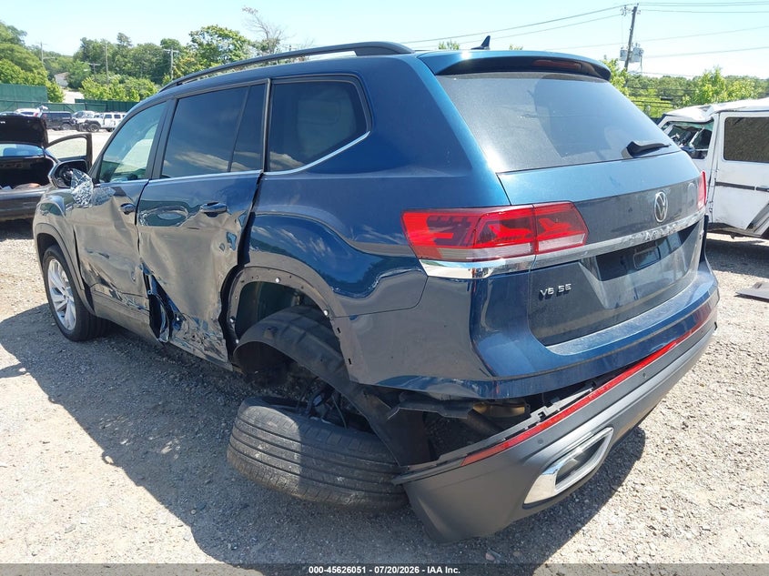 2021 VOLKSWAGEN ATLAS auction photo 3