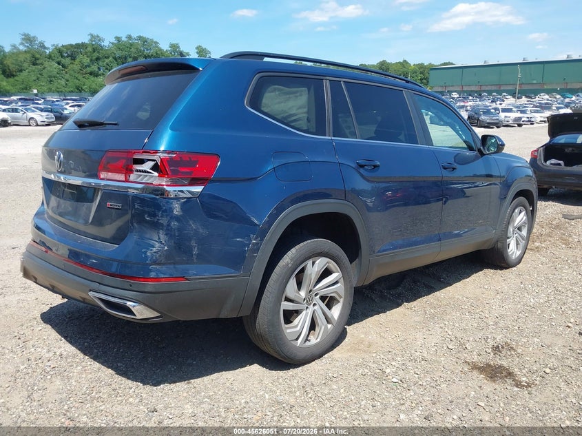 2021 VOLKSWAGEN ATLAS auction photo 4