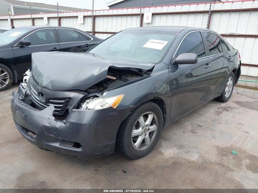 2007 Toyota Camry, Front End, IAAI, VIN 4T1BE46K57U665372 — photo 2