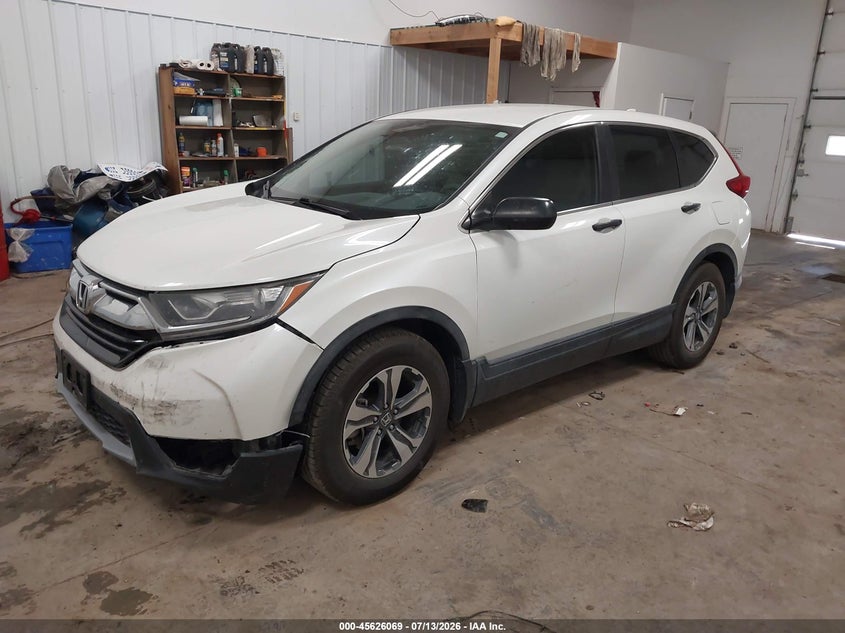 2018 Honda CR-V, Удар спереду, IAAI, VIN 2HKRW5H33JH411768 — фото 2