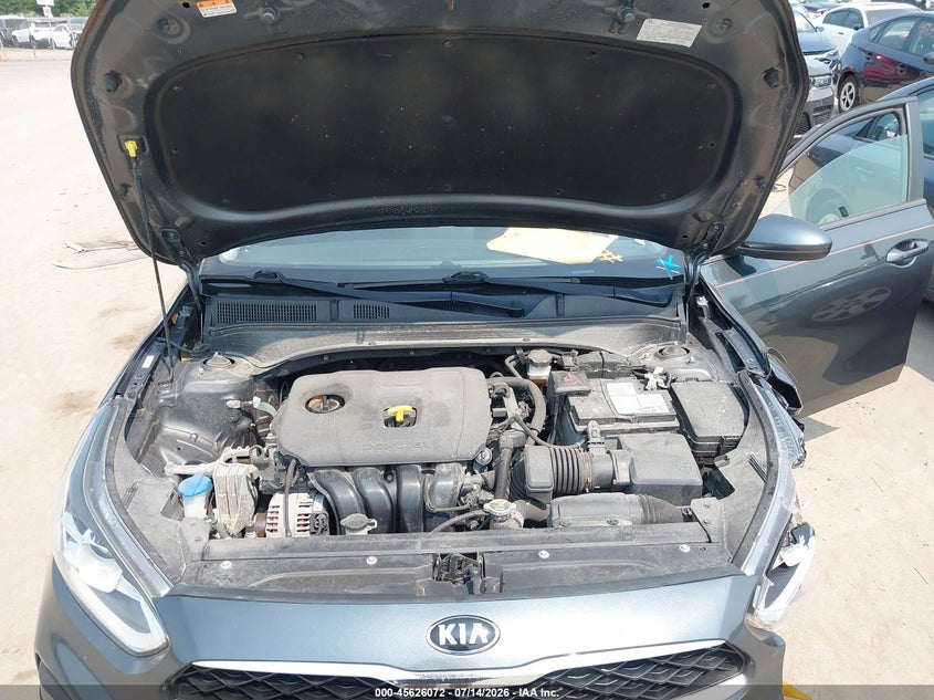 2019 KIA FORTE SEDAN 2.0L I-4 DOHC, VVT, 147HP